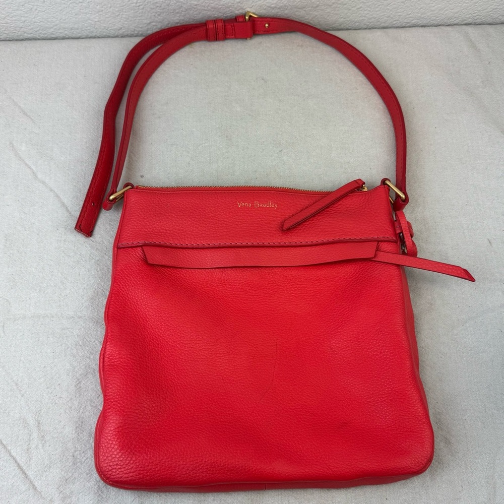 Vera Bradley Vibrant Red Crossbody Bag